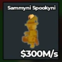 Gold Sammyni Spookyni New (Секретный персонаж) — Roblox, лот №231395