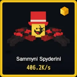Gold Sammyni Spyderini 406.2K s (Секретный персонаж) — Roblox, лот №231402