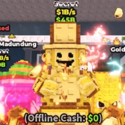 Gold Sammyni Truckini 1B S (Fire + Nuclear) #C7RJ2P (Секрет… — Roblox, лот №231413