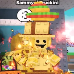 Gold Sammyni Truckini 2.2B s (Секретный персонаж) — Roblox, лот №231417
