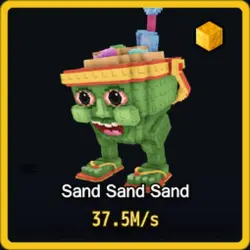Gold Sand Sand Sand 37.5M s (Секретный персонаж) — Roblox, лот №231428