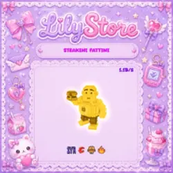 Gold Steakini Fattini 1.1B s (Секретный персонаж) — Roblox, лот №231499