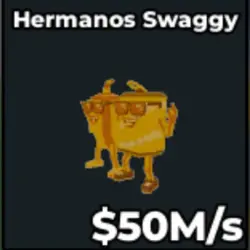 Gold Swaggy Bros 50M S V220 (Секретный персонаж) — Roblox, лот №231547