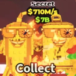 Gold swaggy Bros 710m s (Секретный персонаж) — Roblox, лот №231337