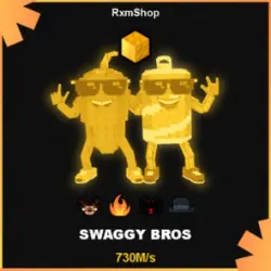 Gold Swaggy Bros 730M s (Секретный персонаж) — Roblox, лот №231339