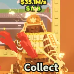 Gold Syrup Samurai 35.1M s Traits : Claws (Секретный персон… — Roblox, лот №231343