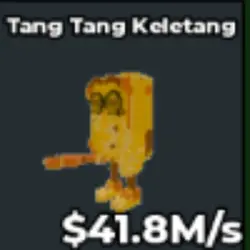 Gold Tang Tang Keletang (Секретный персонаж) — Roblox, лот №231375