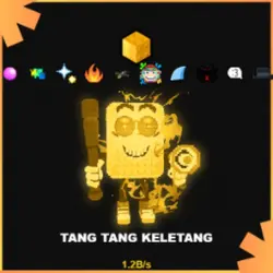 Gold Tang Tang Keletang 1.2B s (Секретный персонаж) — Roblox, лот №231379