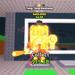 Gold Tang Tang Keletang 452.2M s (Секретный персонаж) — Roblox, лот №231385