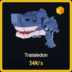 Gold Tralaledon 34M s (Секретный персонаж) — Roblox, лот №231429