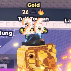 Gold Tuff Toucan 383.5m s [26 TRAIT] (Секретный персонаж) — Roblox, лот №231465