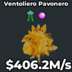 Gold Ventoliero Pavonero 406.2 M s - V207 (Секретный персон… — Roblox, лот №231484