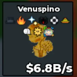Gold Venuspino 6.8B s (Секретный персонаж) — Roblox, лот №231495