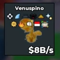 Gold Venuspino 8B s Very Good and Clear Trait RAF (Секретны… — Roblox, лот №231500