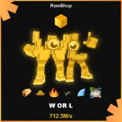 Gold W or L 712.5M s (Секретный персонаж) — Roblox, лот №231510