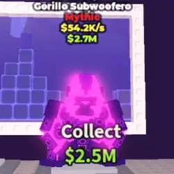 gorillo subwoofero galaxy 54k.2 s very rare (Мифический пер… — Roblox, лот №231427