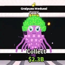 Graipus Medussi 6 M s Trait Lucky (Секретный персонаж) — Roblox, лот №231558