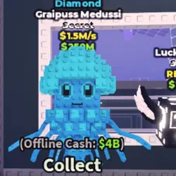 Graipuss Medussi (Секретный персонаж) — Roblox, лот №231562