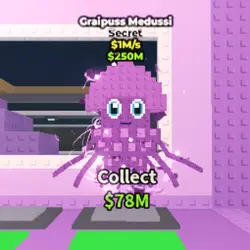 Graipuss Medussi (REBIRTH 18) (Секретный персонаж) — Roblox, лот №231563