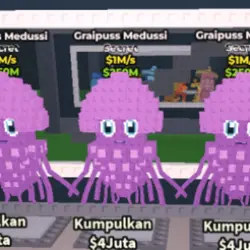 Graipuss Medussi - For Rebith 18 (Секретный персонаж) — Roblox, лот №231567
