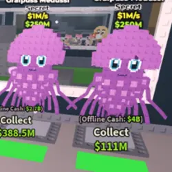 Graipuss Medussi 1M s for rebirth 18 (Секретный персонаж) — Roblox, лот №231573