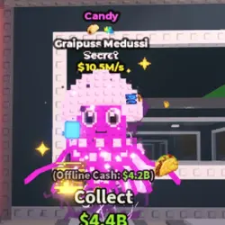 Graipuss Medussi Candy (Секретный персонаж) — Roblox, лот №231581