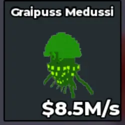 Graipuss Medussi Radioactive 6M s (Секретный персонаж) — Roblox, лот №231596