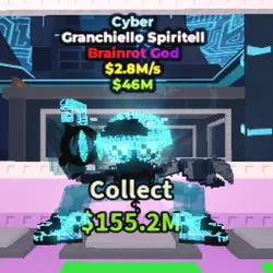 Granchiello Spiritell Cyber Very RARE (Brainrot God персона… — Roblox, лот №231612