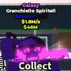 Granchiello Spiritell Galaxy (Brainrot God персонаж) — Roblox, лот №231613