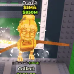 Granny Gold $4M s (Секретный персонаж) — Roblox, лот №231638