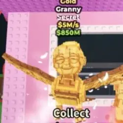 Granny GOLD 5M s (Секретный персонаж) — Roblox, лот №231639