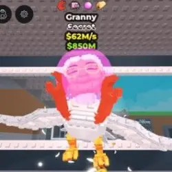 Grany 62M with crab,nayancat,bubblegum and taco at (Секретн… — Roblox, лот №231644