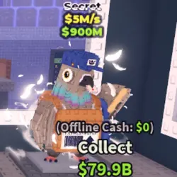Gub - 5+M s - Secret M1X (Секретный персонаж) — Roblox, лот №231652