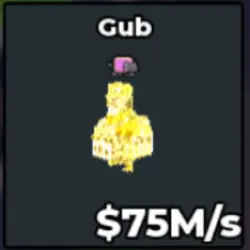 Gub Divine 75M s With Nyan Trait (Секретный персонаж) — Roblox, лот №231686
