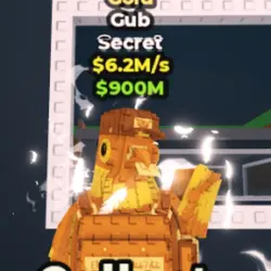 Gub Gold (Секретный персонаж) — Roblox, лот №231690