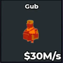 Gub Lava (Секретный персонаж) — Roblox, лот №231693