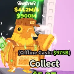 Gub with money trait (Секретный персонаж) — Roblox, лот №231699