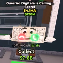 Guerriro Digitale - 4.1 M s - John Pork Trait (Секретный пе… — Roblox, лот №231706