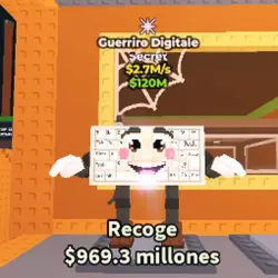Guerriro Digitale 2.7M s - Secret (Секретный персонаж) — Roblox, лот №231711