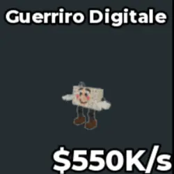 Guerriro Digitale 550K s (Секретный персонаж) — Roblox, лот №231724
