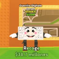 Guerriro Digitale 550K s - Secret (Секретный персонаж) — Roblox, лот №231725