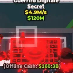 Guerriro Digitale [Cursed] 4.9 M s (Секретный персонаж) — Roblox, лот №231729