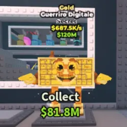 Guerriro Digitale [Gold] 687.5 K s (Секретный персонаж) — Roblox, лот №231730