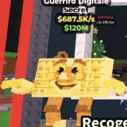 Guerriro Digitale GOLD (Секретный персонаж) — Roblox, лот №231742