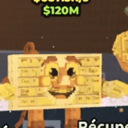 Guerriro Digitale Secret Gold (Секретный персонаж) — Roblox, лот №231770