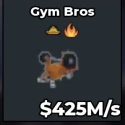 Gym Bros - [425M s] - Sombrero and Fire Trait (Секретный пе… — Roblox, лот №231810
