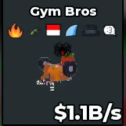Gym Bros 1.1B S (Секретный персонаж) — Roblox, лот №231812
