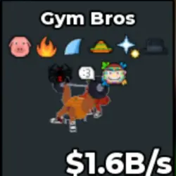 Gym Bros 1.6B s - John Pork Traits (Секретный персонаж) — Roblox, лот №231749