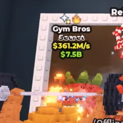 Gym Bros 361.2m s (Секретный персонаж) — Roblox, лот №231755