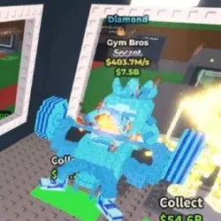 Gym Bros 403.7M s Diomond 2 Trait (Секретный персонаж) — Roblox, лот №231760